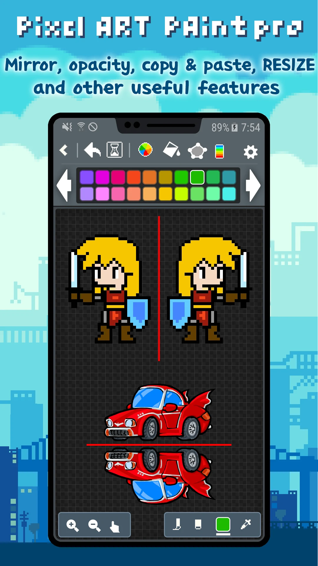 Pixelart paint Pro screenshot