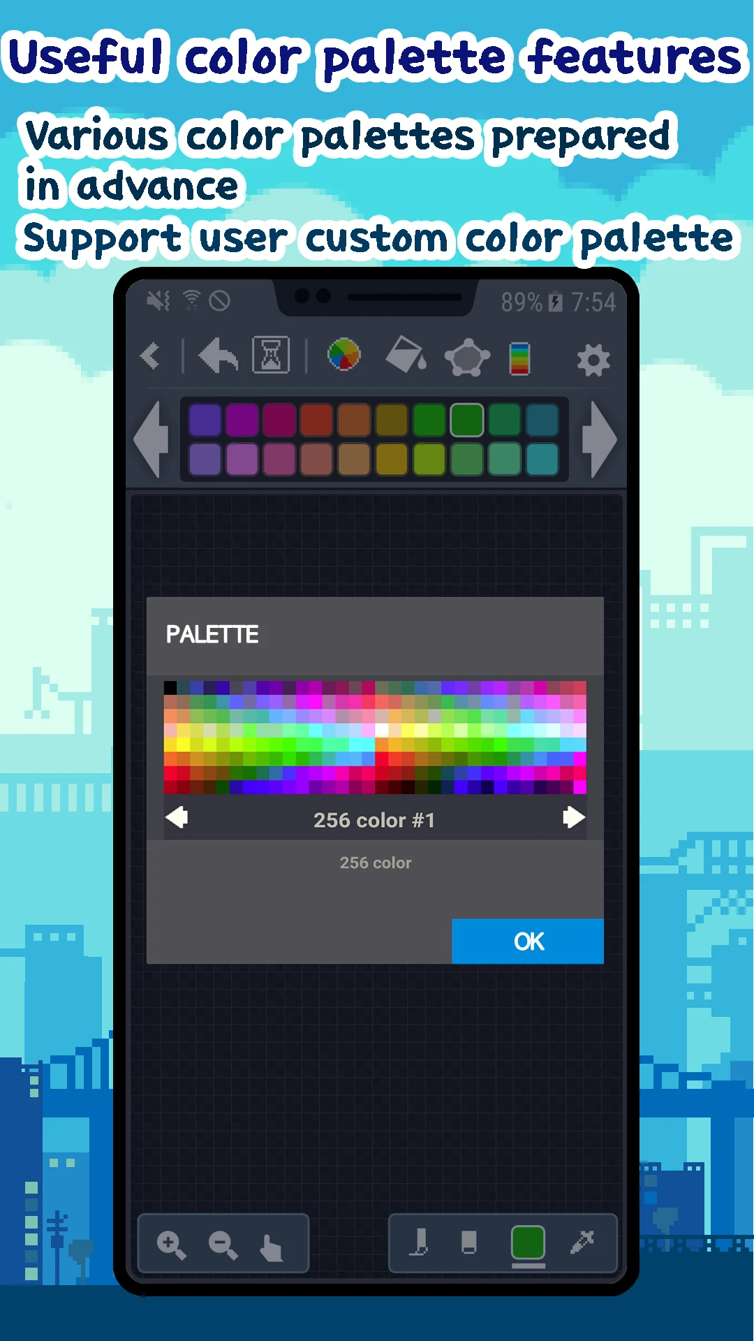 Pixelart paint Pro screenshot