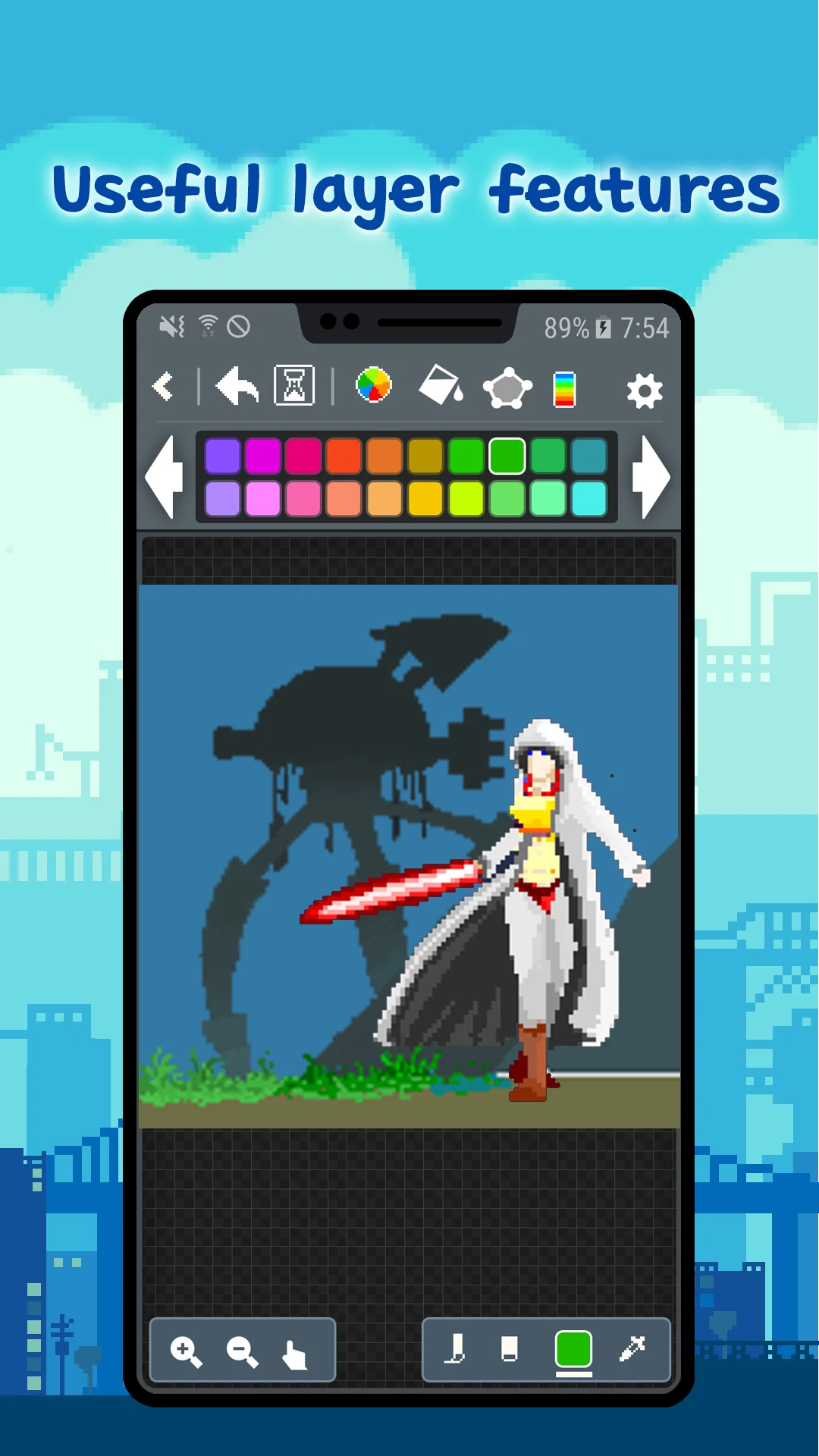 Pixelart paint Pro screenshot