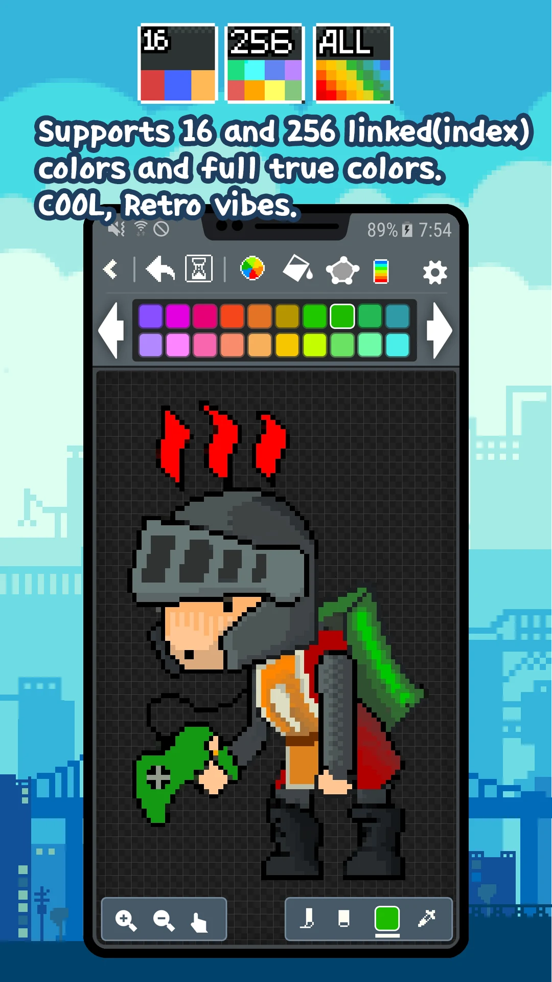 Pixelart paint Pro screenshot