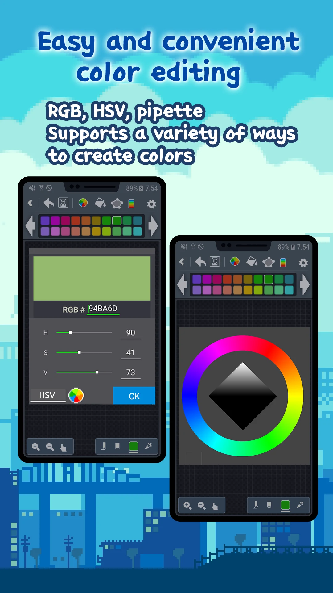 Pixelart paint Pro screenshot